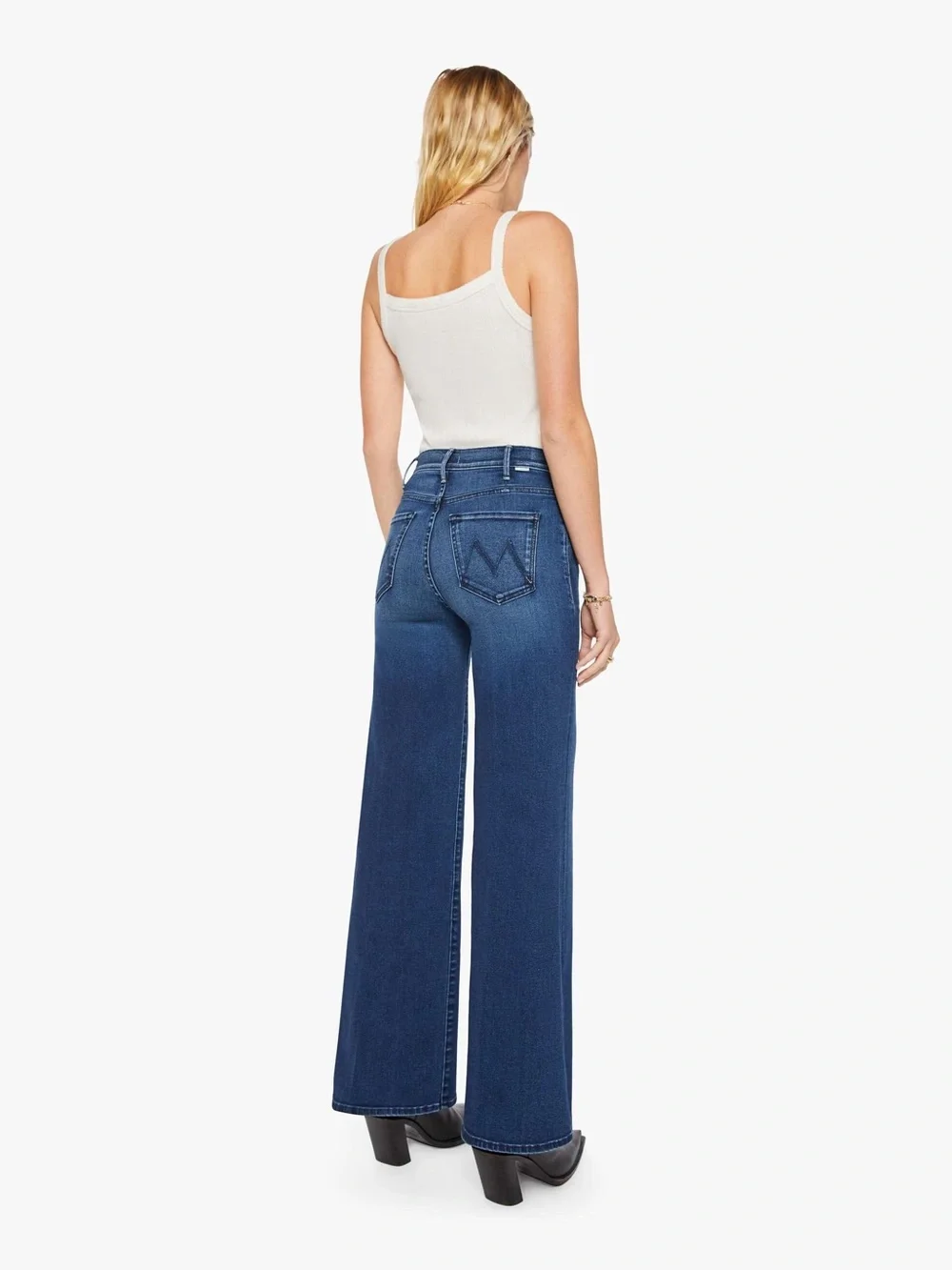 New MOTHER The Hustler Roller Sneak Jean - size 25